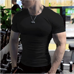 Men's Compression Gym Quick Dry Fitness Tee