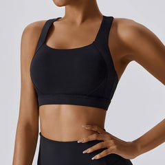 Women's Backless Sports Bra Quick Dry Push Up Yoga Top