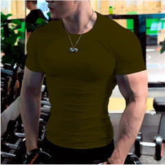 Men's Compression Gym Quick Dry Fitness Tee