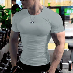 Men's Compression Gym Quick Dry Fitness Tee