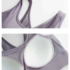 High Support Padded Fitness Bra Gym Running Women
