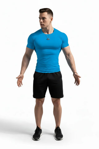 Men's Compression Gym Quick Dry Fitness Tee