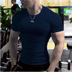 Men's Compression Gym Quick Dry Fitness Tee