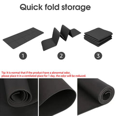 Foldable Eco Friendly EVA Yoga Mat Travel Fitness Exercise