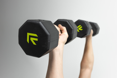 Octo Rubber Dumbbell Individual Strength Training Weight