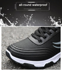 Casual Sneakers Cushioning Outdoor Running Shoes For Men Non-slip Sport Shoes Professional Athletic Training Men Air Trail Mesh Sneakers Walking Cross Training Tennis Sports Sneakers