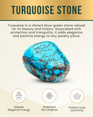 Women's Ultra Strength Pure Copper Magnetic Bracelet (Classic Turquoise)