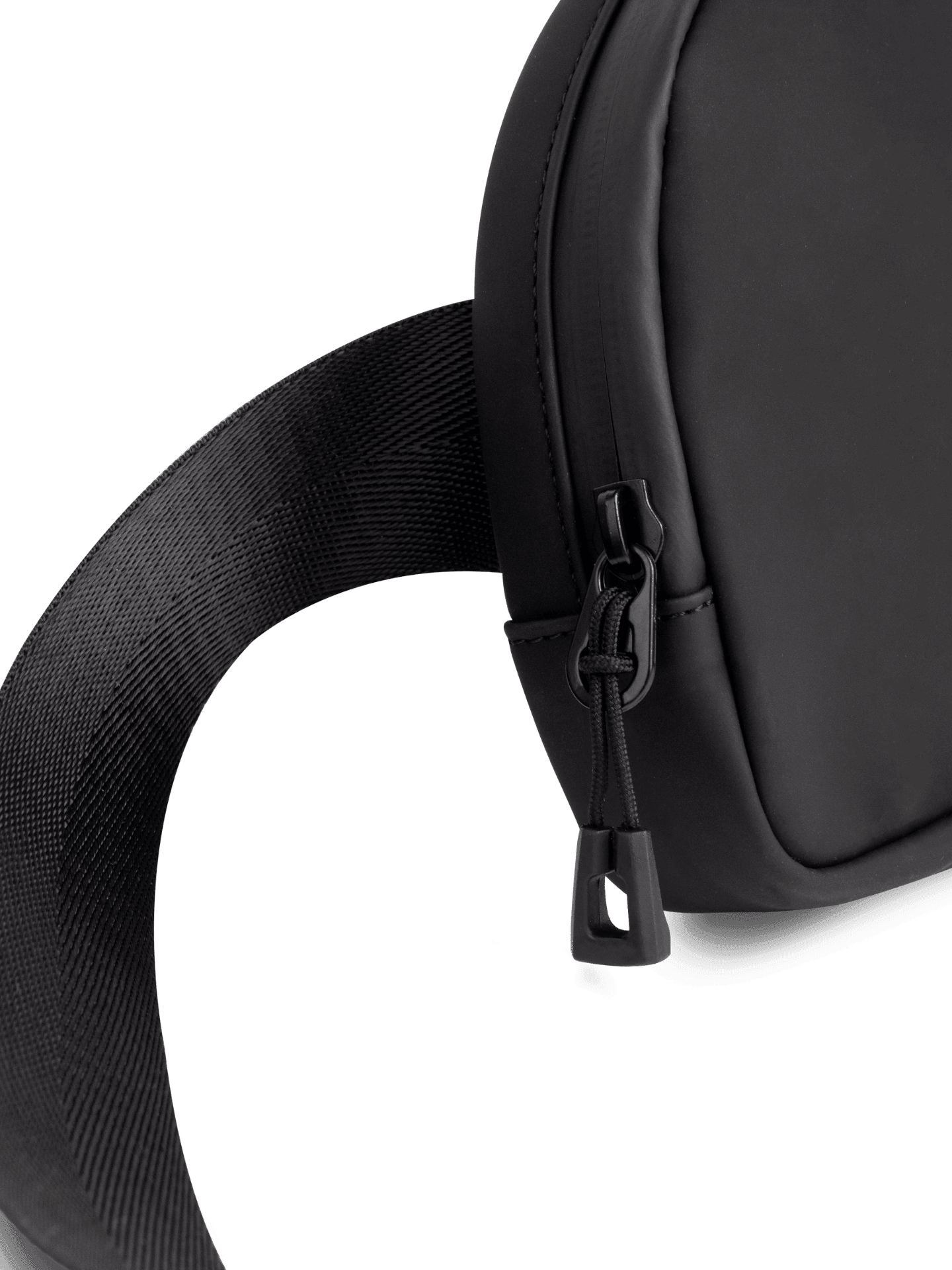 LuxeGo Small Crossbody Sling Bag for Running & Travel - Black