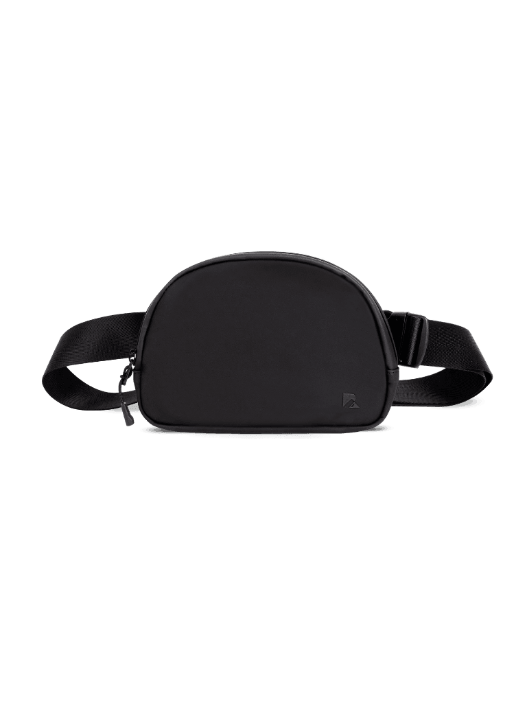 LuxeGo Small Crossbody Sling Bag for Running & Travel - Black