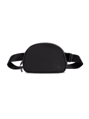LuxeGo Small Crossbody Sling Bag for Running & Travel - Black
