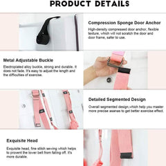 Yoga Fitness Stretching Strap Flexibility Exercise Training