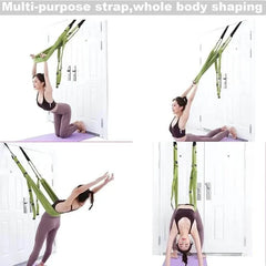 Yoga Fitness Stretching Strap Flexibility Exercise Training