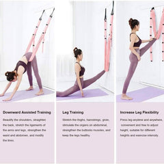 Yoga Fitness Stretching Strap Flexibility Exercise Training