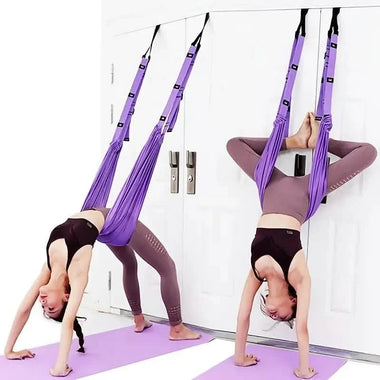Yoga Fitness Stretching Strap Flexibility Exercise Training